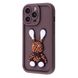 Чехол Pretty Things Case для iPhone 15 PRO Brown Rabbit