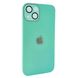 Чохол 9D AG-Glass Case для iPhone 14 PRO MAX Fruit Green