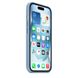 Чехол Silicone Case Full OEM для iPhone 15 Plus Winter Blue