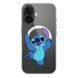 Чохол прозорий Print Blue Monster with MagSafe для iPhone 17 Air Happy