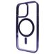 Чехол Crystal Guard with MagSafe для iPhone 15 Deep Purple