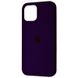 Чехол Silicone Case Full для iPhone 12 | 12 PRO Elderberry купить