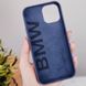 Чохол Silicone BMW Case для iPhone 12 MINI Blue