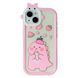 Чехол Sweet Dinosaur Case для iPhone 15 Pink - ash-mobile.com.ua - фото 1