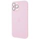 Чехол AG-Glass Matte Case для iPhone 15 PRO Chanel Pink