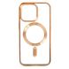 Чехол Shining ajar with MagSafe для iPhone 15 Gold