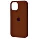 Чехол Silicone Case Full для iPhone 14 Plus Brown