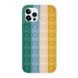 Чехол Pop-It Case для iPhone XS MAX Pine Green/Yellow купить