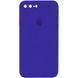 Чехол Silicone Case FULL+Camera Square для iPhone 7 Plus | 8 Plus Ultra Violet
