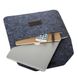 Войлочный конверт для MacBook Air 13" (2018-2020) | Pro 13" (2016-2022) Dark Grey