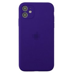 Чехол Silicone Case Full + Camera для iPhone 11 Ultraviolet купить