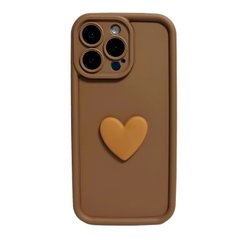 Чехол 3D Coffee Love Case для iPhone 15 PRO MAX Cocoa