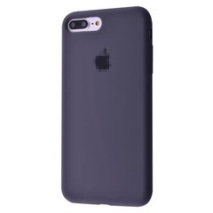 Чехол Silicone Case Full для iPhone 7 Plus | 8 Plus Charcoal Grey купить