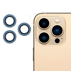 Захисне скло на камеру Diamonds Lens для iPhone 11 PRO | 11 PRO MAX | 12 PRO Sierra Blue