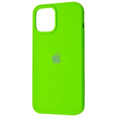 Чохол Silicone Case Full для iPhone 12 | 12 PRO Lime Green купити