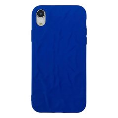 Чехол Textured Matte Case для iPhone XR Blue купить