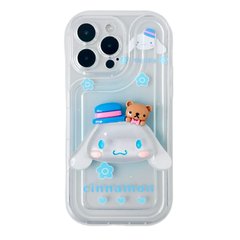 Чехол Cute Puppy TPU Case для iPhone 14 PRO MAX Blue
