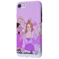 Чехол ArtStudio Case Power Series для iPhone 7 | 8 | SE 2 | SE 3 Make Up Purple купить