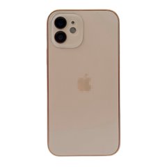 Чехол AG Titanium Case для iPhone 12 Champaign Gold купить