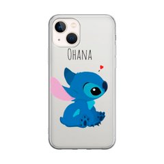 Чохол прозорий Print для iPhone 15 Plus Blue monster Ohana