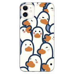 Чехол прозрачный Print Duck для iPhone 12 MINI Duck More купить
