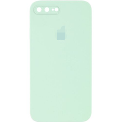 Чехол Silicone Case FULL+Camera Square для iPhone 7 Plus | 8 Plus Sky Blue купить