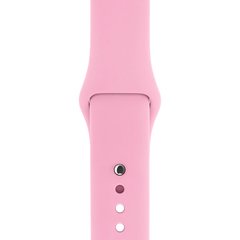 Ремінець Silicone Sport Band для Apple Watch 38mm | 40mm | 41mm Light Pink розмір S купити