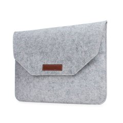 Повстяний конверт для Macbook 15.4 Light Grey купити