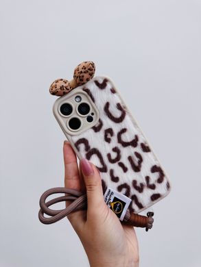 Чехол Fluffy Leopard для iPhone 11 PRO MAX Brown - ash-mobile.com.ua - фото 4