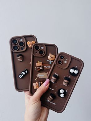Чохол Pretty Things Case для iPhone 15 PRO MAX Brown Donut