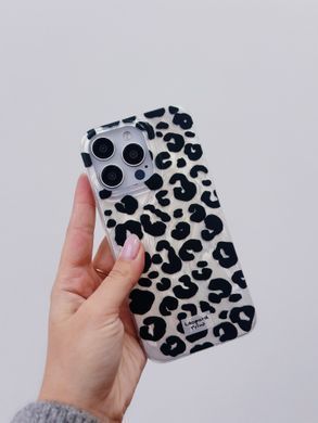 Чехол Leopard Print Case для iPhone 13 PRO Silver/Black - ash-mobile.com.ua - фото 2