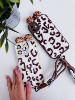 Чехол Fluffy Leopard для iPhone 11 PRO MAX Brown - ash-mobile.com.ua - фото 6