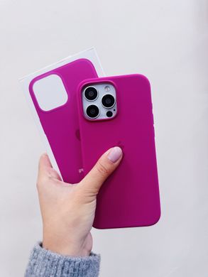 Чохол Silicone Case with MagSafe OEM для iPhone 16 PRO Fuchsia - ash-mobile.com.ua - фото 6