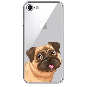 Чохол прозорий Print Dogs для iPhone 7 | 8 | SE 2 | SE 3 Dog - ash-mobile.com.ua - фото 1