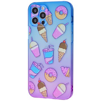 Чохол WAVE Gradient Sweet & Acid Case для iPhone X | XS Ice cream/Donut - ash-mobile.com.ua - фото 1