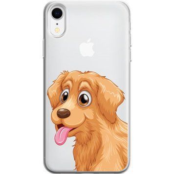 Чохол прозорий Print Dogs для iPhone XR Cody Brown - ash-mobile.com.ua - фото 1
