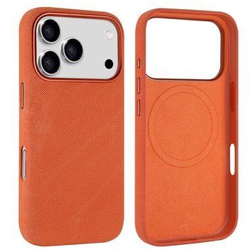 Чехол Suede with MagSafe для iPhone 14 PRO Orange - ash-mobile.com.ua - фото 1