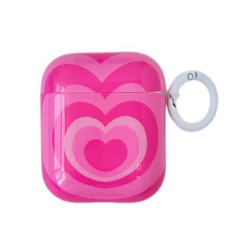 Чохол Heart Barbie Case для AirPods 1 | 2 Pink - ash-mobile.com.ua - фото 1