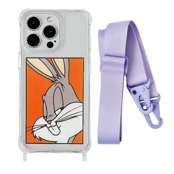Чехол прозрачный с ремешком Print Кролик для iPhone 13 PRO MAX Кролик/Glycine - ash-mobile.com.ua - фото 1