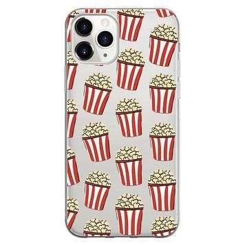 Чохол прозорий Print FOOD для iPhone 15 PRO Popcorn - ash-mobile.com.ua - фото 1