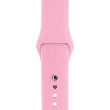 Ремінець Silicone Sport Band для Apple Watch 38mm | 40mm | 41mm Light Pink розмір S - ash-mobile.com.ua - фото 1