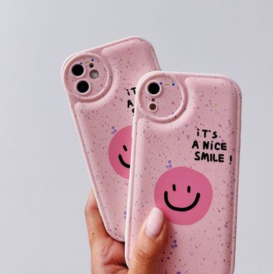 Чехол It's a nice Smile Case для iPhone 12 Pink - ash-mobile.com.ua - фото 5