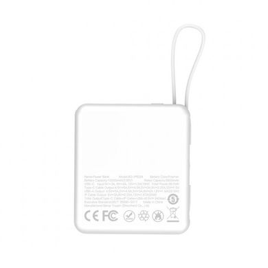 Портативна Батарея XO PR224 22.5W 10000mAh White - ash-mobile.com.ua - фото 4