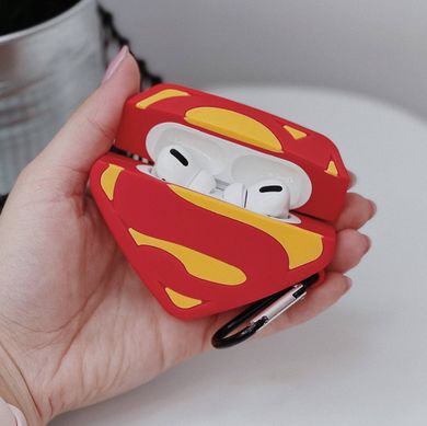 Чохол 3D для AirPods PRO Superman - ash-mobile.com.ua - фото 2