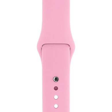 Ремінець Silicone Sport Band для Apple Watch 38mm | 40mm | 41mm Light Pink розмір S купити