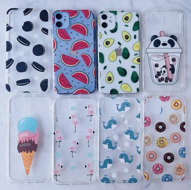 Чехол прозрачный Print SUMMER для iPhone 6 Plus | 6s Plus Panda Сocktail - ash-mobile.com.ua - фото 5