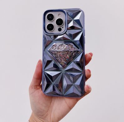 Чохол Diamond Mosaic для iPhone 15 Silver - ash-mobile.com.ua - фото 4