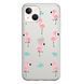 Чохол прозорий Print SUMMER для iPhone 15 Flamingo - ash-mobile.com.ua - фото 1