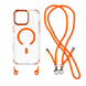 Чохол Crossbody Case MagSafe на шнурку для iPhone 17 PRO Orange