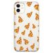 Чохол прозорий Print FOOD для iPhone 12 MINI Pizza купити